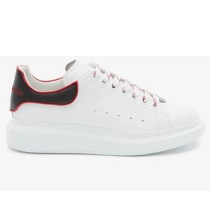 Alexander McQueen Oversized White Black Red Outline